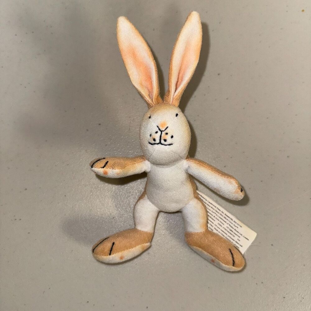 Vintage Little Nut Brown Hare Rabbit Bunny Guess Much Love Stuffed Animal Toy